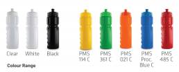 Gripper Bottles Range of Colours